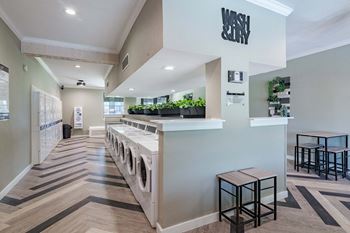 Spacious & clean laundry facility